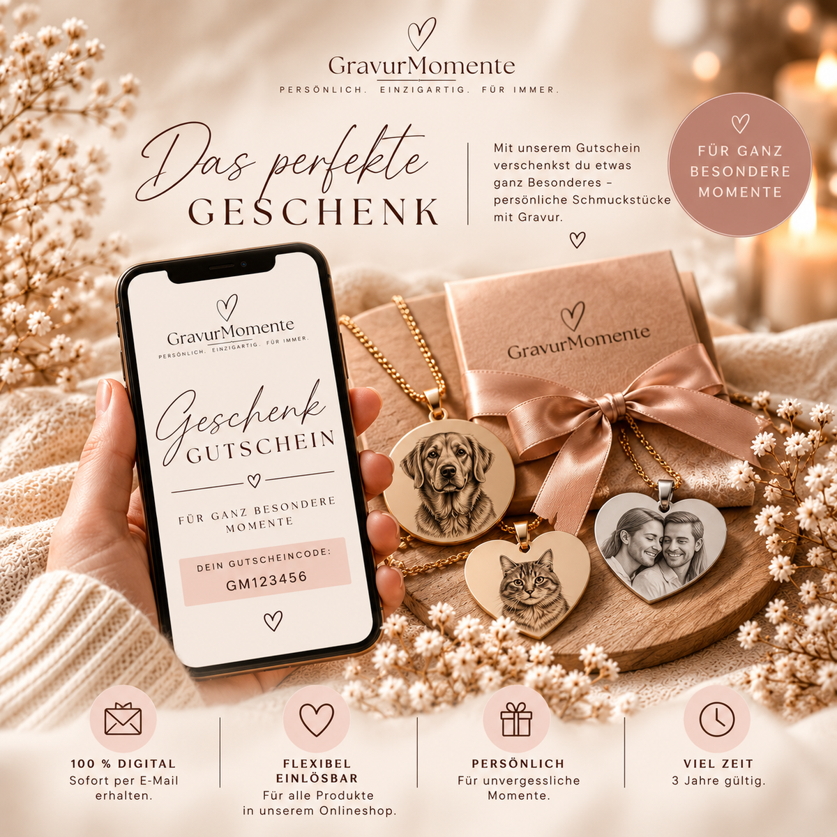 GravurMomente Geschenkgutschein 🎁
