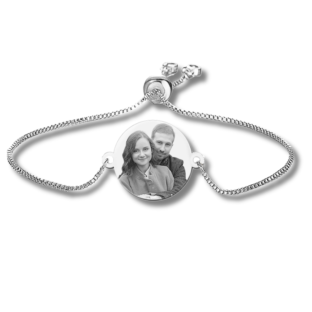 "Lieblingsbild" Armband mit Bildgravur