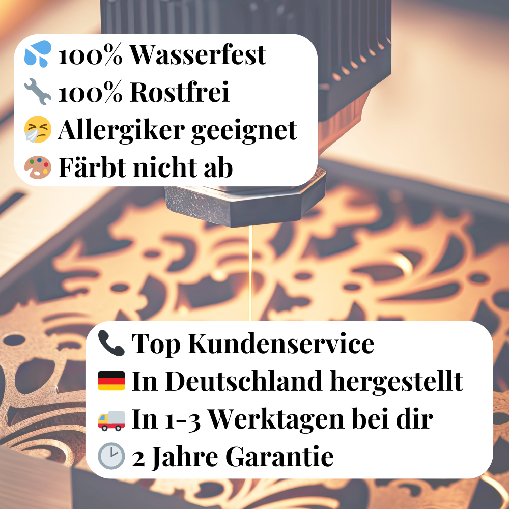 "Herzensmomente" – Schlüsselanhänger mit Bildgravur