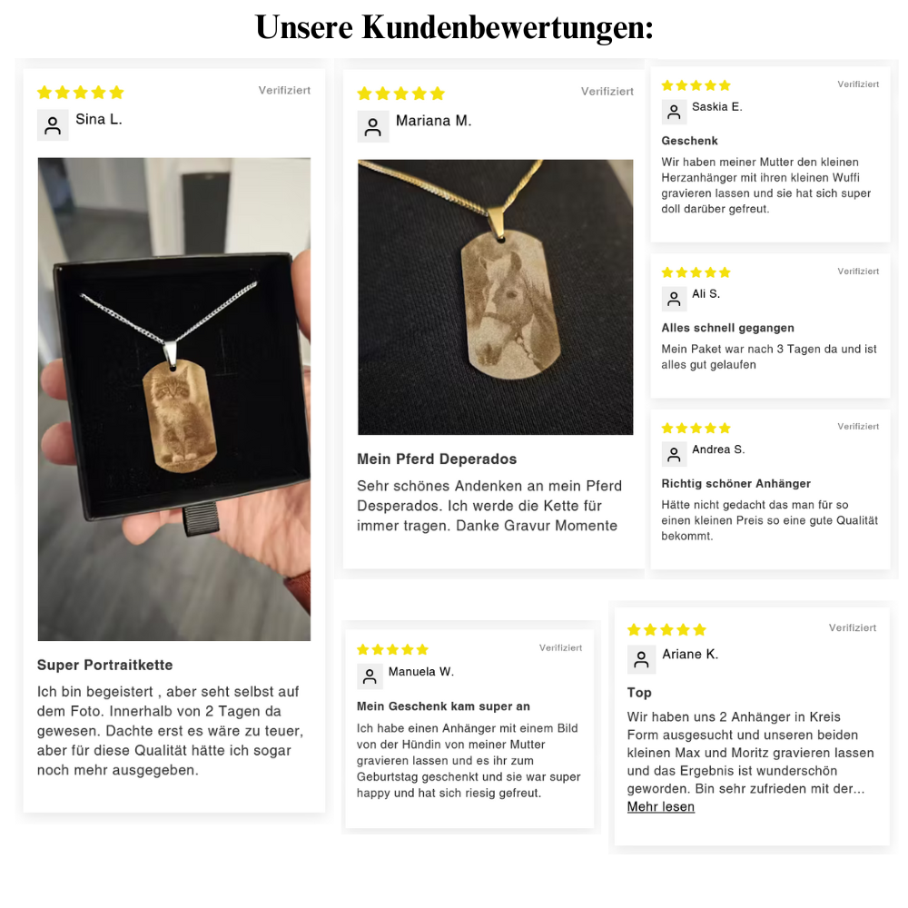 „Seelenmoment“ – Schlüsselanhänger mit Bildgravur