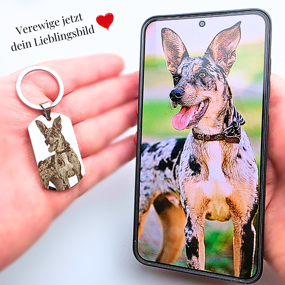 „Seelenmoment“ – Schlüsselanhänger mit Bildgravur
